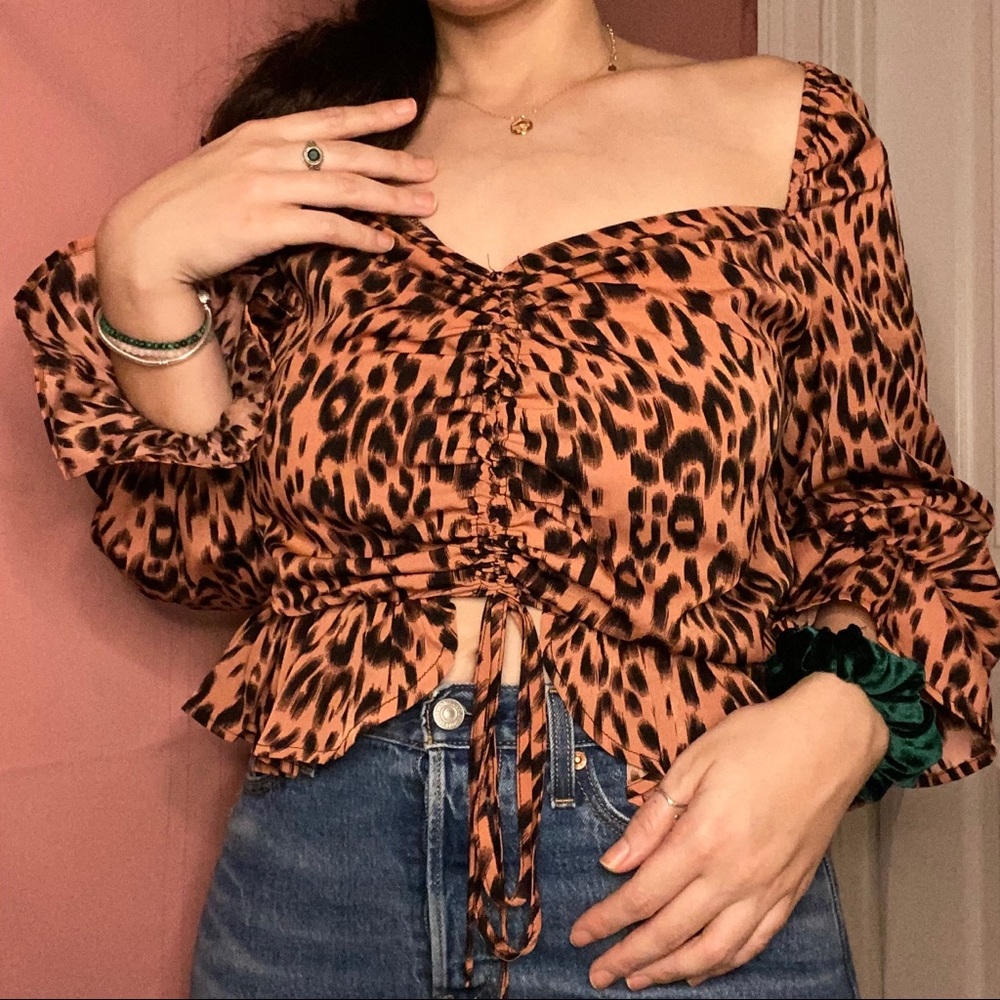 Touched blouse